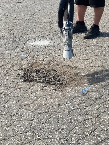 Spray Patching Before